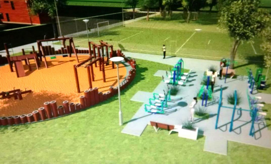 Meu Campinho garante inclusão de forma sustentável. Foto:SEDU