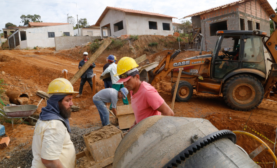 Requalificação urbana da Vila Nova, em Wenceslau Braz, no Norte Pioneiro.
.Foto de Gilson Abreu/AEN