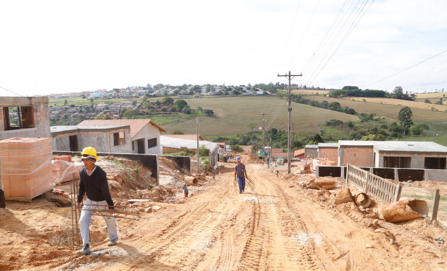 Requalificação urbana da Vila Nova, em Wenceslau Braz, no Norte Pioneiro.
.Foto de Gilson Abreu/AEN