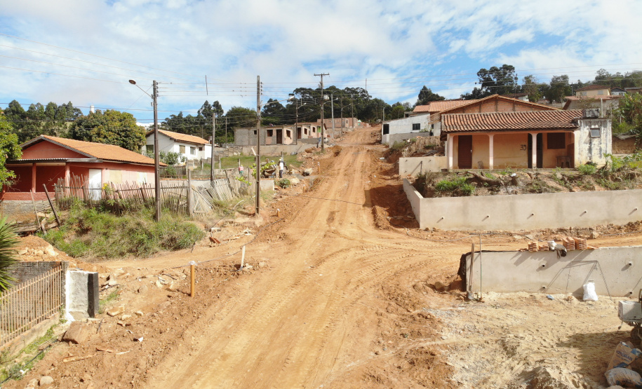 Requalificação urbana da Vila Nova, em Wenceslau Braz, no Norte Pioneiro.
.Foto de Gilson Abreu/AEN