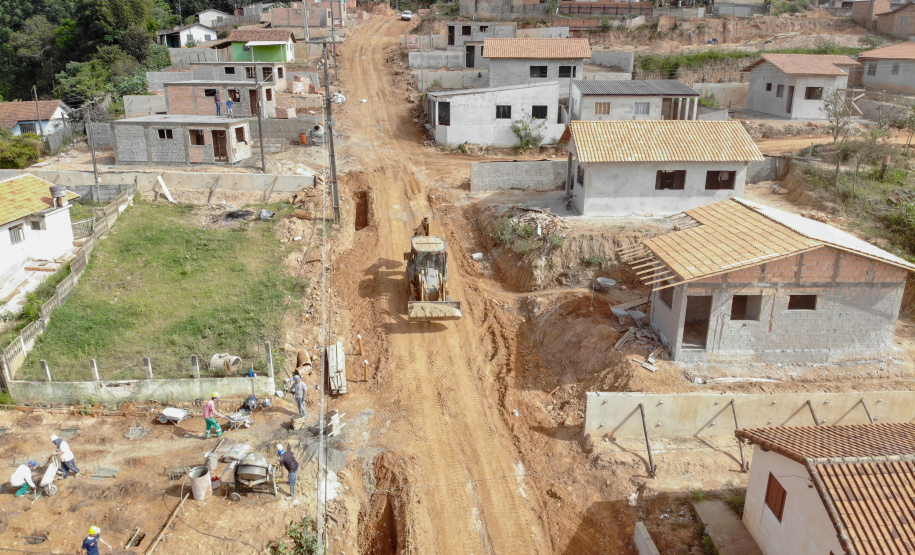 Requalificação urbana da Vila Nova, em Wenceslau Braz, no Norte Pioneiro.
.Foto de Gilson Abreu/AEN