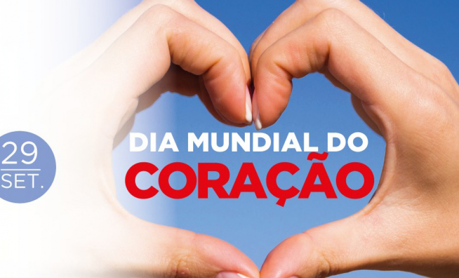 Sesa reforça a importância de hábitos saudáveis no Dia Mundial do Coração. Imagem/SESA