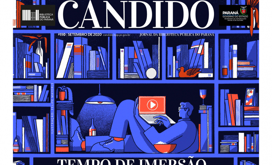 Nova edição do Cândido investiga o universo das séries inspiradas em livros. Imagem:BPP
