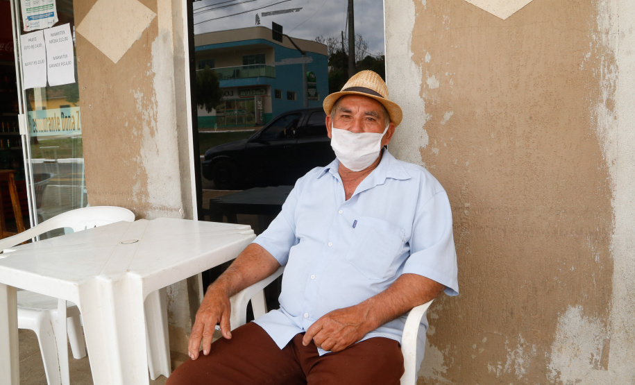 Amadeu dos Santos . Foto Gilson Abreu/AEN