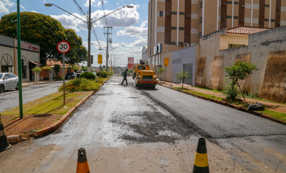 Governo do Estado revitaliza a Avenida Goiás, cartão-postal de Andirá . Foto: |Gilson Abreu/AEN