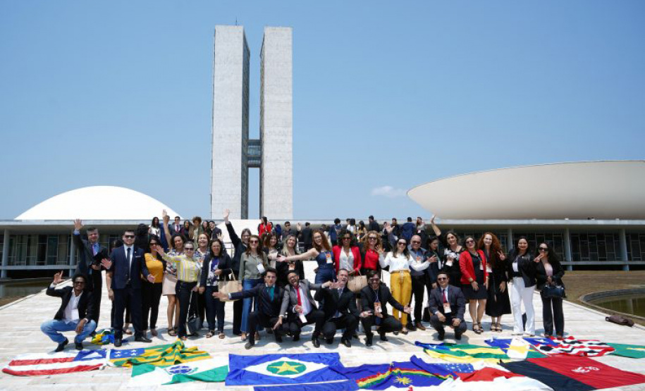 Parlamento Jovem Brasileiro, edição 2019. Foto: Pablo Valadares/Câmara dos Deputados