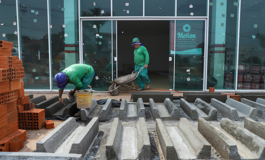 O novo Consórcio Intermunicipal de Saúde do Oeste do Paraná (Cisop), em Cascavel, é um gigante de 126 salas de atendimento construído em uma área de 4,6 mil metros quadrados na principal avenida da cidade, a que empresta o nome do Brasil. Foto: José fernando Ogura/AEN