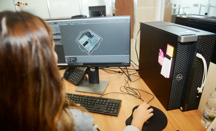 Paranacidade fortalece a adoção da tecnologia BIM para obras públicas. Foto: Rafaela Fiala/Cohapar