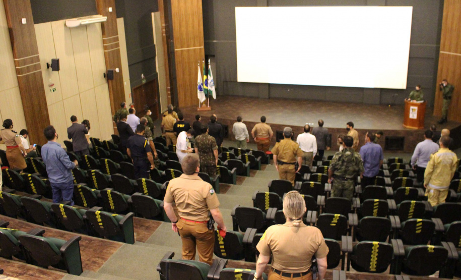 Estratégias de segurança na fronteira são discutidas durante reunião do GGIFron em Foz do Iguaçu
.Foto:SESP