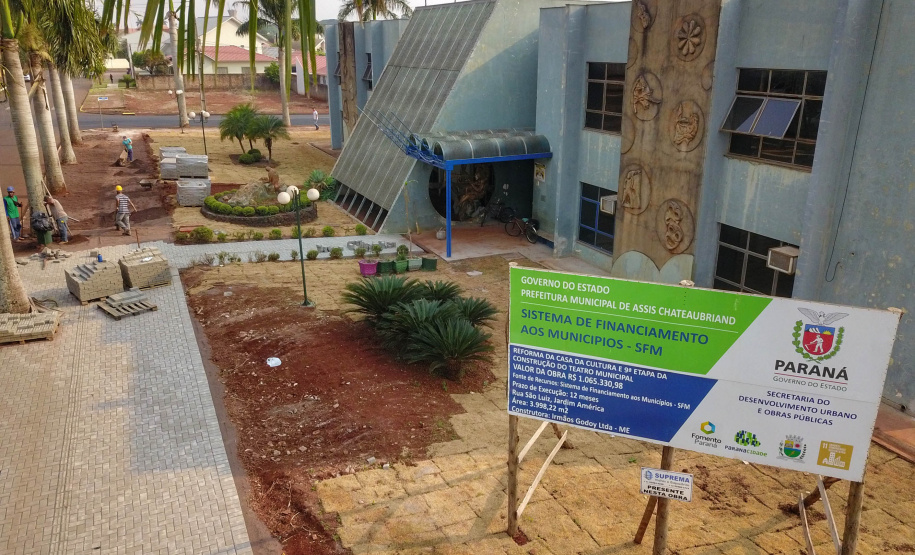 Assis Chateaubriand fica
mais perto de ter novo teatro. Foto:Jose Fernando Ogura/AEN