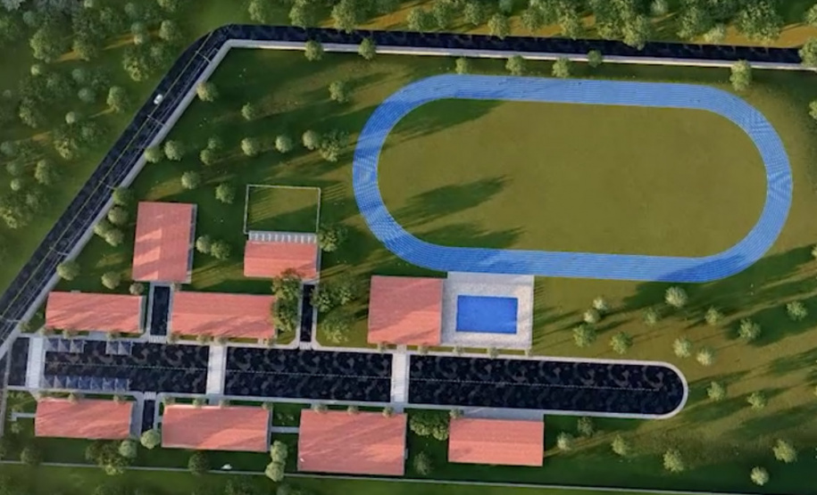 Projeto da nova sede do Batalhão de Fronteiras (BPFRON), em Guaíra.