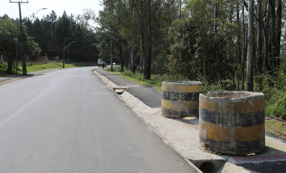 Drenagem, Pavimentação e Calçamento da Rua Engenheiro José Gilberto Higino da Costa na Vila Militar em Piraquara. 04/09/2020 - Foto: Geraldo Bubniak/AEN