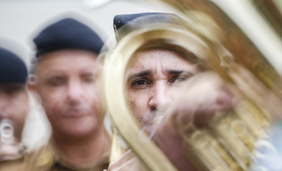 Curitiba-08-10-2020 - Governador Carlos Massa Ratinho Junior, participa do  108° Aniversário do Corpo de Bombeiros da Polícia Militar do Paraná- Foto : Jonathan Campos / AEN