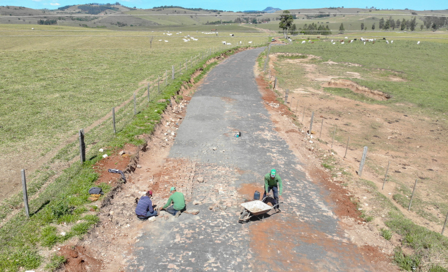 Estradas vão fomentar turismo e agronegócio em Ribeirão Claro.Foto Gilson Abreu/AEN