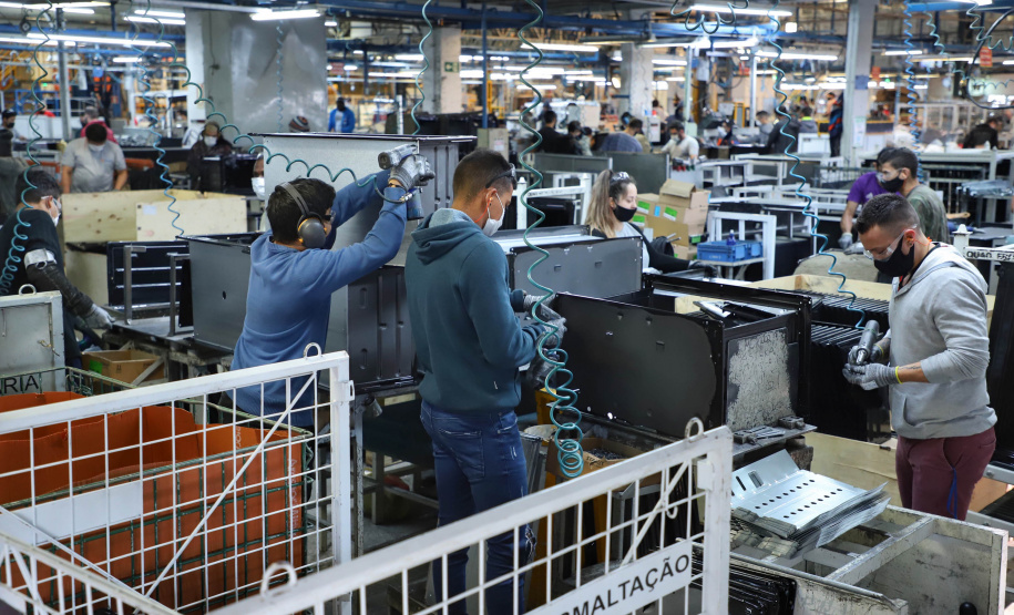 Pato Branco, 09/2020 - A Atlas a é maior empregadora da região, com 1.800 empregos diretos, 1.200 deles na fábrica. Foto: José Fernando Ogura/AEN