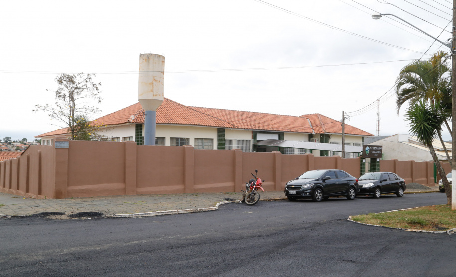 Escola estadual em Pinhalão é repaginada pelo Governo. Colégio Estadual Leonardo Francisco Nogueira. Foto Gilson Abreu/AEN