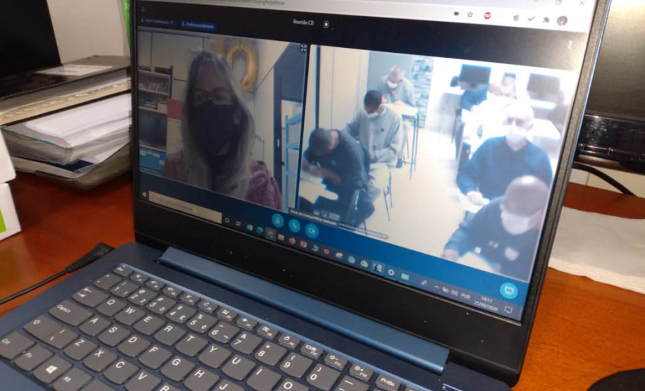 Tecnologia garante educação de presos durante a pandemia. Foto:Depen