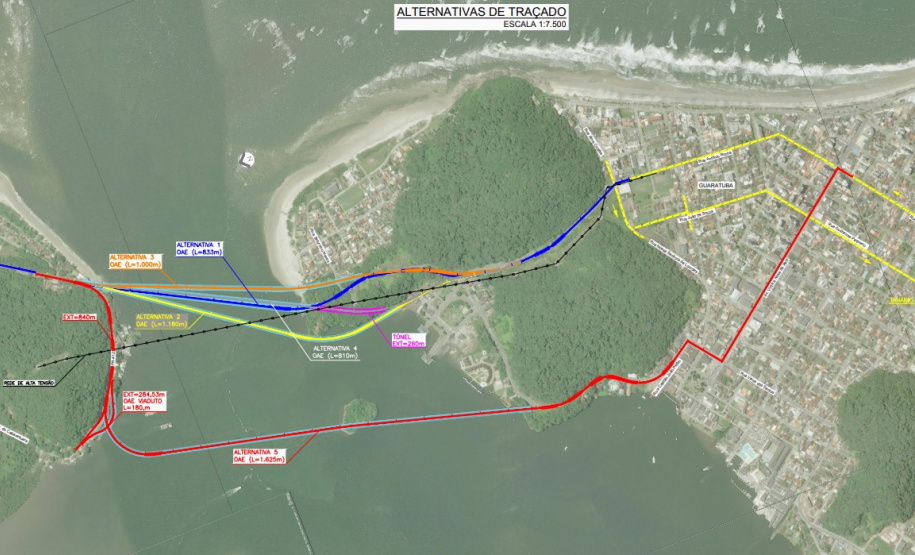 Governo lança nova Manifestação de Interesse para Ponte de Guaratuba.Foto: Arnaldo Alves/Arquivo AEN