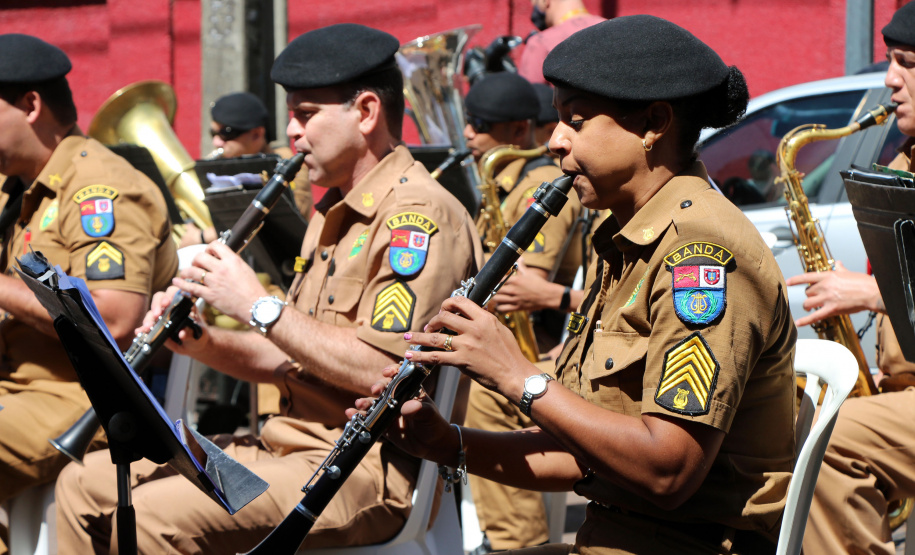 Curitiba, 10 de outubro de 2020.  Live banda da PMPR em homenagem ao dia das crianças.