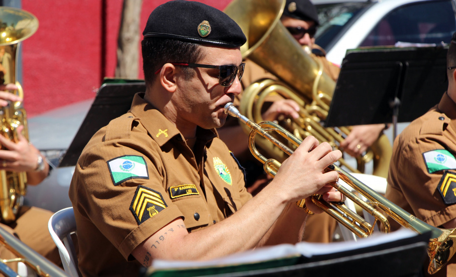 Curitiba, 10 de outubro de 2020.  Live banda da PMPR em homenagem ao dia das crianças.