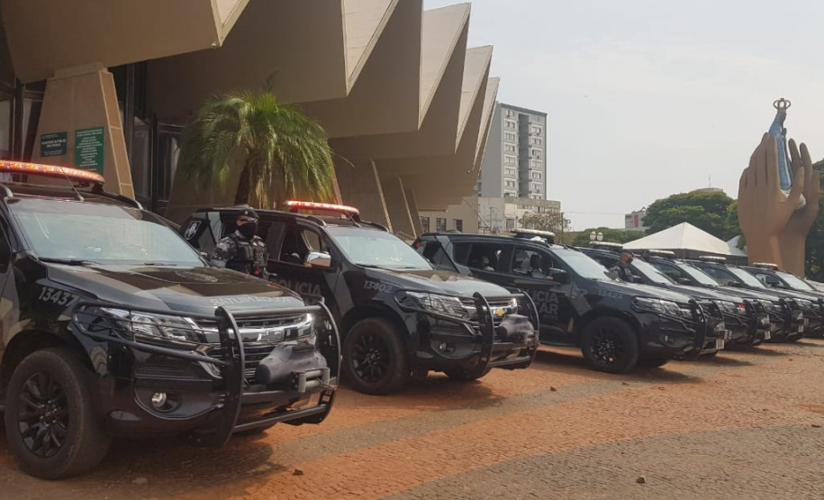 O 5º Comando Regional da PM (5º CRPM) iniciou a terceira edição da megaperação Metrópolis. As unidades que atuam na região do Oeste do Estado já fizeram apreensões e prisões durante o feriado prolongado. Nesta terça-feira (13) as atividades serão reforçadas com o Batalhão de Operações Especiais (Bope). Foto:SESP