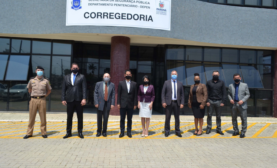 Depen do Paraná adere ao Programa de Fortalecimento de Corregedorias. Foto:SESP