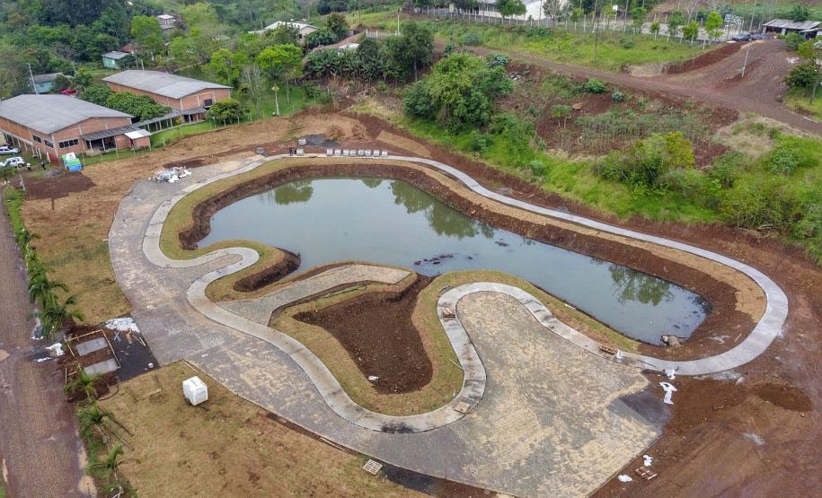 Cruzeiro do Iguaçu, no Sudoeste, é um dos municípios contemplados pelo programa de parques urbanos da Secretaria de Desenvolvimento Sustentável e do Turismo, do Governo do Estado. Foto: José Fernando Ogura/AEN