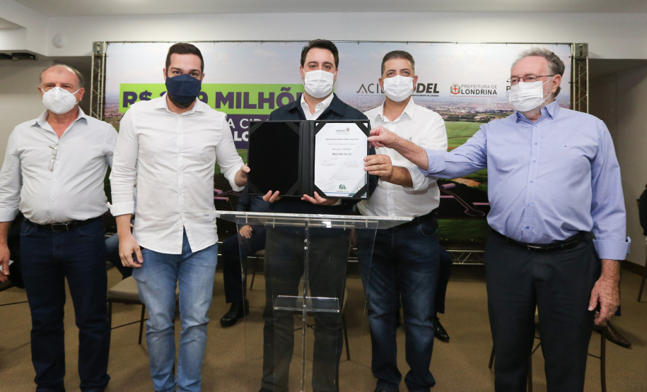 Parque Industrial de Londrina O governador Carlos Massa Ratinho Junior libera, nesta quinta-feira (15), recursos para a instalação da Cidade Industrial de Londrina