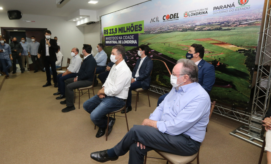 Parque Industrial de Londrina O governador Carlos Massa Ratinho Junior libera, nesta quinta-feira (15), recursos para a instalação da Cidade Industrial de Londrina