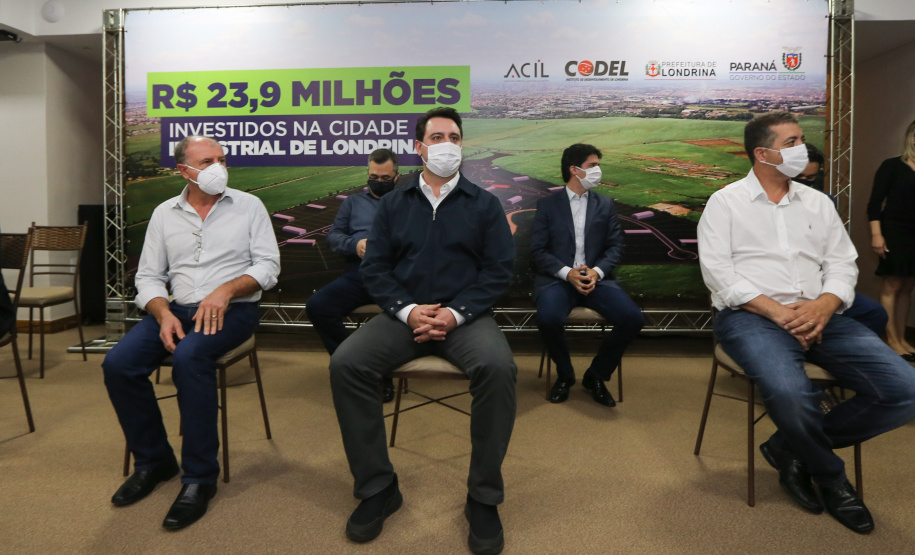 Parque Industrial de Londrina O governador Carlos Massa Ratinho Junior libera, nesta quinta-feira (15), recursos para a instalação da Cidade Industrial de Londrina