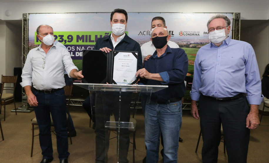 Parque Industrial de Londrina O governador Carlos Massa Ratinho Junior libera, nesta quinta-feira (15), recursos para a instalação da Cidade Industrial de Londrina