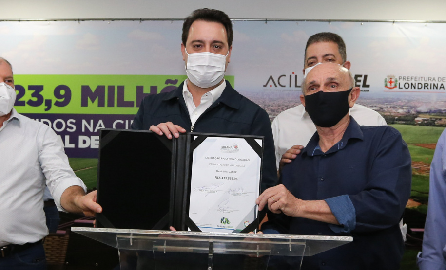 Parque Industrial de Londrina O governador Carlos Massa Ratinho Junior libera, nesta quinta-feira (15), recursos para a instalação da Cidade Industrial de Londrina