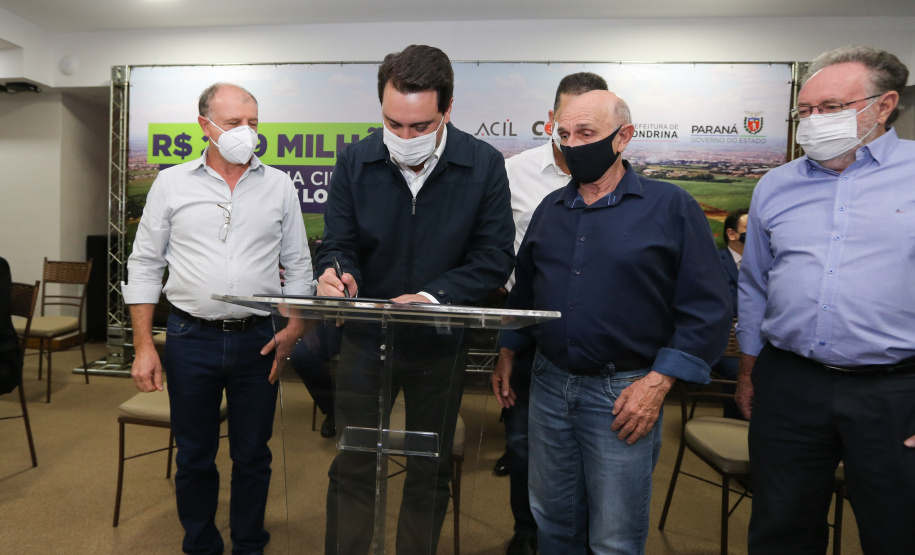 Parque Industrial de Londrina O governador Carlos Massa Ratinho Junior libera, nesta quinta-feira (15), recursos para a instalação da Cidade Industrial de Londrina