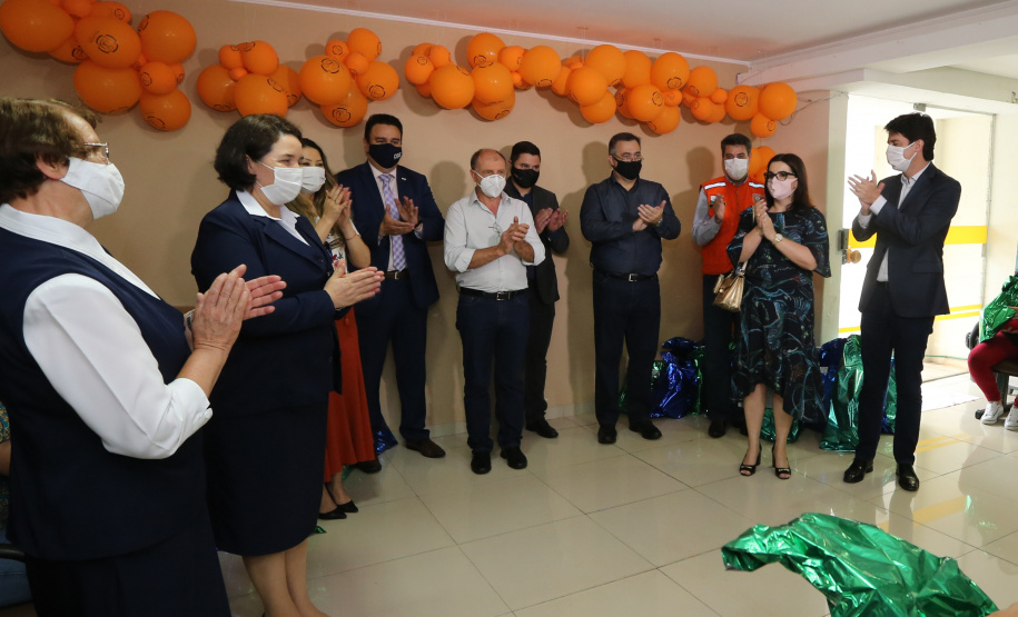 Parana Pia Encerramento da Campanha Paraná Piá, idealizada pela Primeira Dama do Estado, a Srª Luciana Saito Massa juntamente com a Superintendência Geral de Ação Solidária, no Hospital da Providencia em Apucarana, nesta quinta-feira(15).O objetivo da Campanha foi arrecadar brinquedos que foram entregues em comemoração ao dia das crianças. 15/10/2020 - Foto: Geraldo Bubniak/AEN