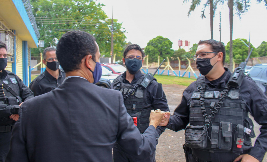 O Governo do Estado, por meio da Secretaria da Segurança Pública do Departamento Penitenciário (Depen), inaugurou nesta quinta-feira (15) a Cadeia Pública Feminina de Londrina. Totalmente reestruturado, o novo espaço, localizado no antigo 3º Distrito Policial, conta com 176 vagas e espaços mais adequados para a custódia de mulheres presas da região Norte.Foto:SESP