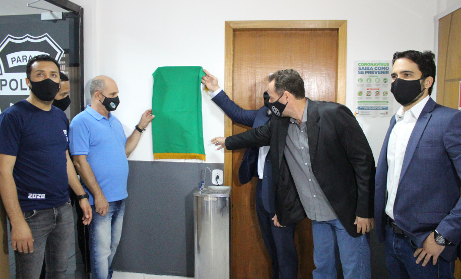 Nova Delegacia de Homicídios e Central de Flagrantes são inauguradas em Maringá. Foto: SESP