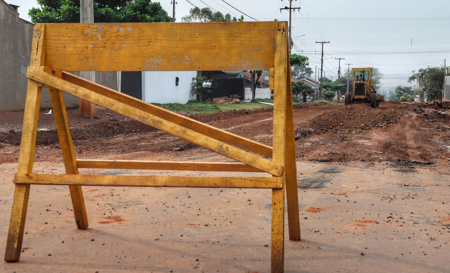 Pavimentação transforma realidade de bairros de Assis Chateaubriand. Jardim Araça.