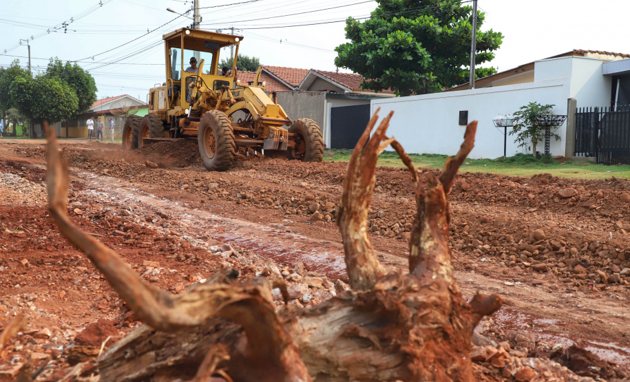 Pavimentação transforma realidade de bairros de Assis Chateaubriand. Jardim Araça.