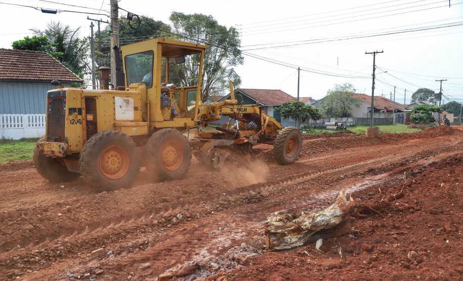 Pavimentação transforma realidade de bairros de Assis Chateaubriand. Jardim Araça.