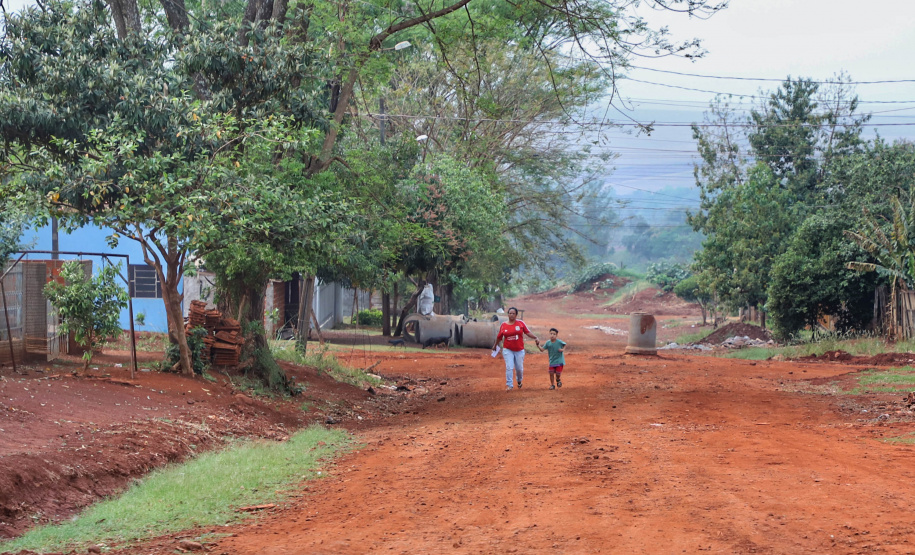 Pavimentação transforma realidade de bairros de Assis Chateaubriand. Jardim Araça.