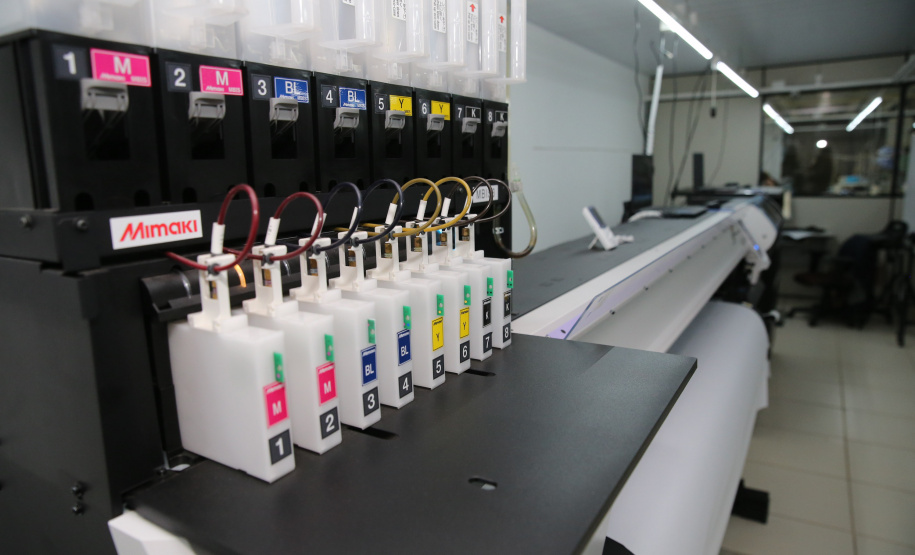 FEITO NO PARANA - Apucarana Capital do Bone.Blue Ocean Confecções em Apucarana05/10/2020 - Foto: Geraldo Bubniak/AEN