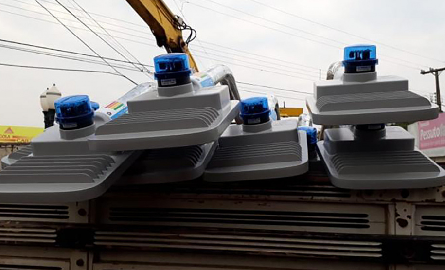 Nova iluminação levará mais segurança para o município de Alto Piquiri. Foto:SEDU