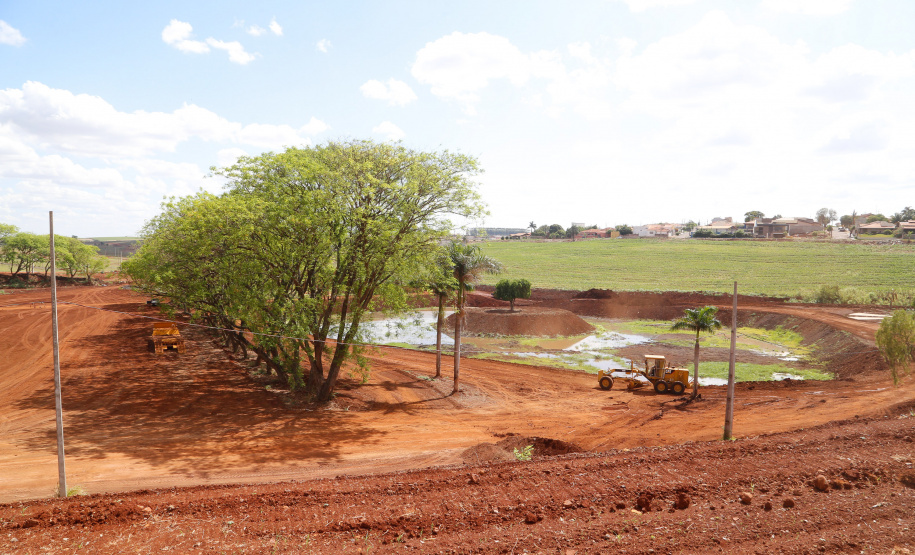 Parque urbano em AndiráFoto de Gilson Abreu/AEN