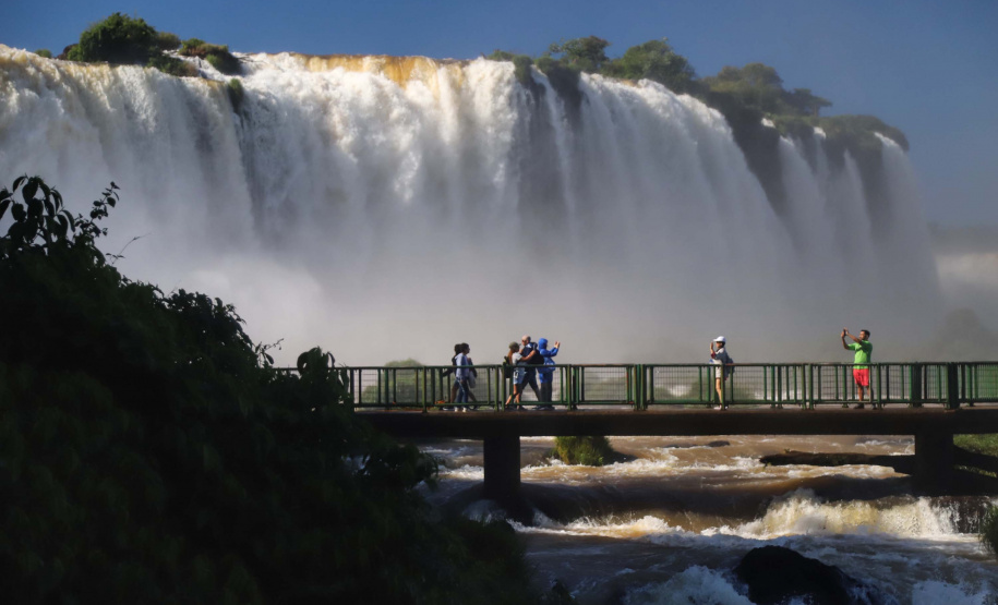 04/2019 - Foz do Iguaçu - Cataratas Foto: José Fernando Ogura/AEN