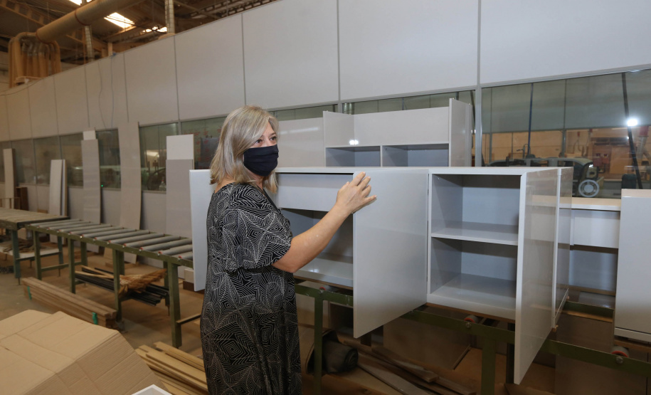 FEITO NO PARANA -  Empresa Carppem Indústria Moveleira na cidade de Sabaudia. 06/10/2020 - Foto: Geraldo Bubniak/AEN