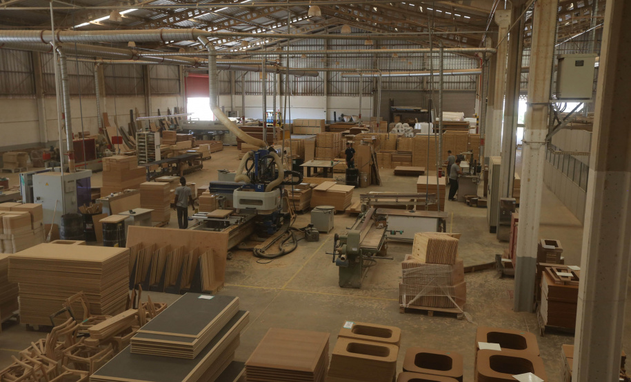 FEITO NO PARANA -  Empresa Carppem Indústria Moveleira na cidade de Sabaudia. 06/10/2020 - Foto: Geraldo Bubniak/AEN