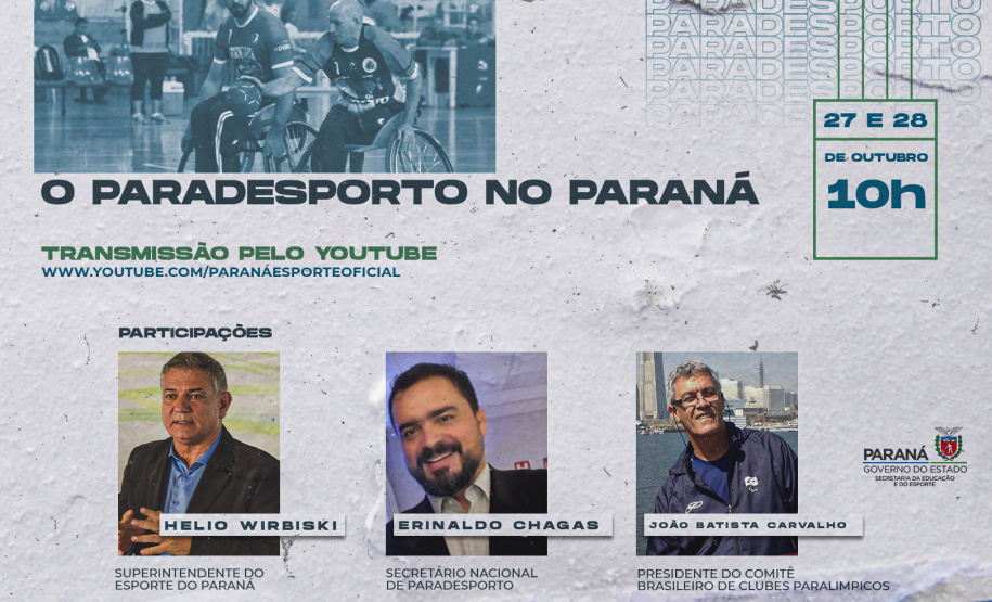 Evento vai discutir perspectivas do paradesporto no Estado