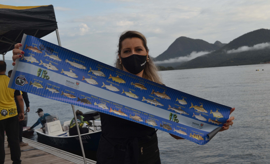 O Projeto Rio Vivo da Secretaria de Desenvolvimento Sustentável e do Turismo (Sedest) foi retomado no sábado (24), em Guaratuba, com o Festival Sul Brasileiro de Pesca. A iniciativa busca a preservação das bacias hidrográficas do Estado com o repovoamento de espécies de peixes nativos e o estímulo do turismo de atividades aquáticas.
Foto; Daniele Iachecen