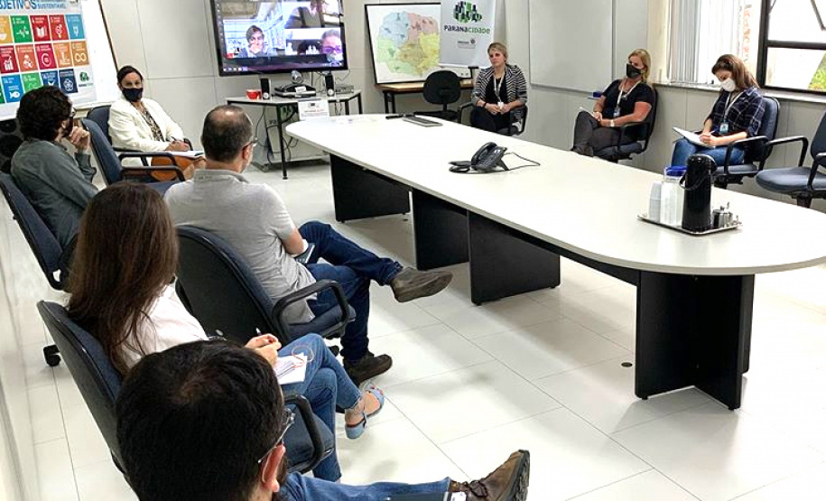 Paranacidade e Comec discutem PDUI para a região da Grande Curitiba. Foto:SEDU