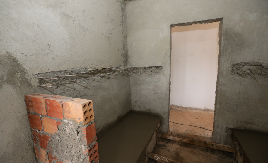 Construcao da Delegacia Cidada de Almirante Tamandare. A delegacia cidadã é um novo modelo de atendimento em delegacias no Paraná, com espaços específicos e reservados para separar vítimas de agressores e possibilidade de auxílio de assistentes sociais e psicólogos, quando necessário. Almirante Tamandare - 02/09/2020 - Foto: Geraldo Bubniak/AEN